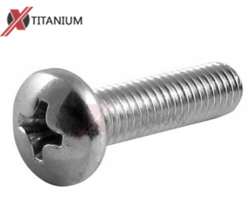 DIN 7985 Titanium Phillips Pan Head Screws